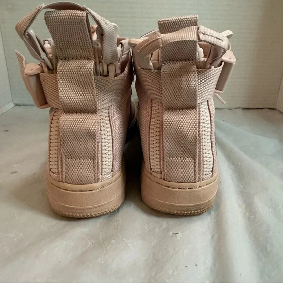 Nike SF Air Force 1 Mid Boys Size 5Y Pale Pink - Picture 6 of 16